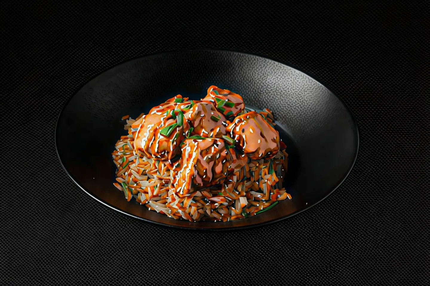 Rice Volcano Chicken Dynamite